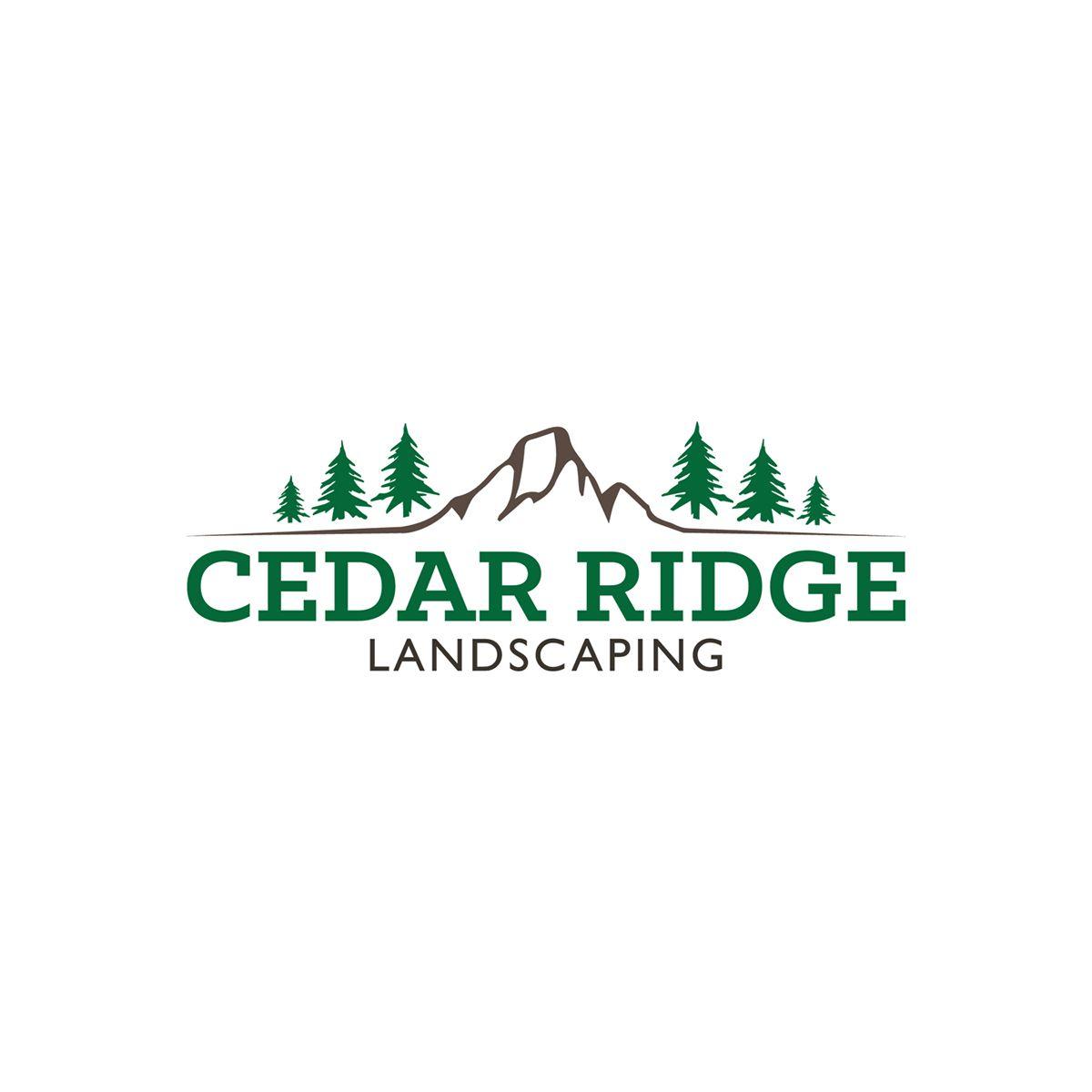 Ridge Logo Loix, Cedar Ridge Landscaping