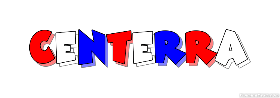 Centerra Logo - United States of America Logo. Free Logo Design Tool from Flaming Text