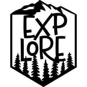 Explore Logo - Explore logo | Cricut Explore & Cuttlebug | Silhouette design ...