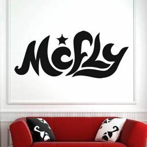McFly Logo - Details about McFly Ribbon Logo Wall Art Sticker (AS10253)