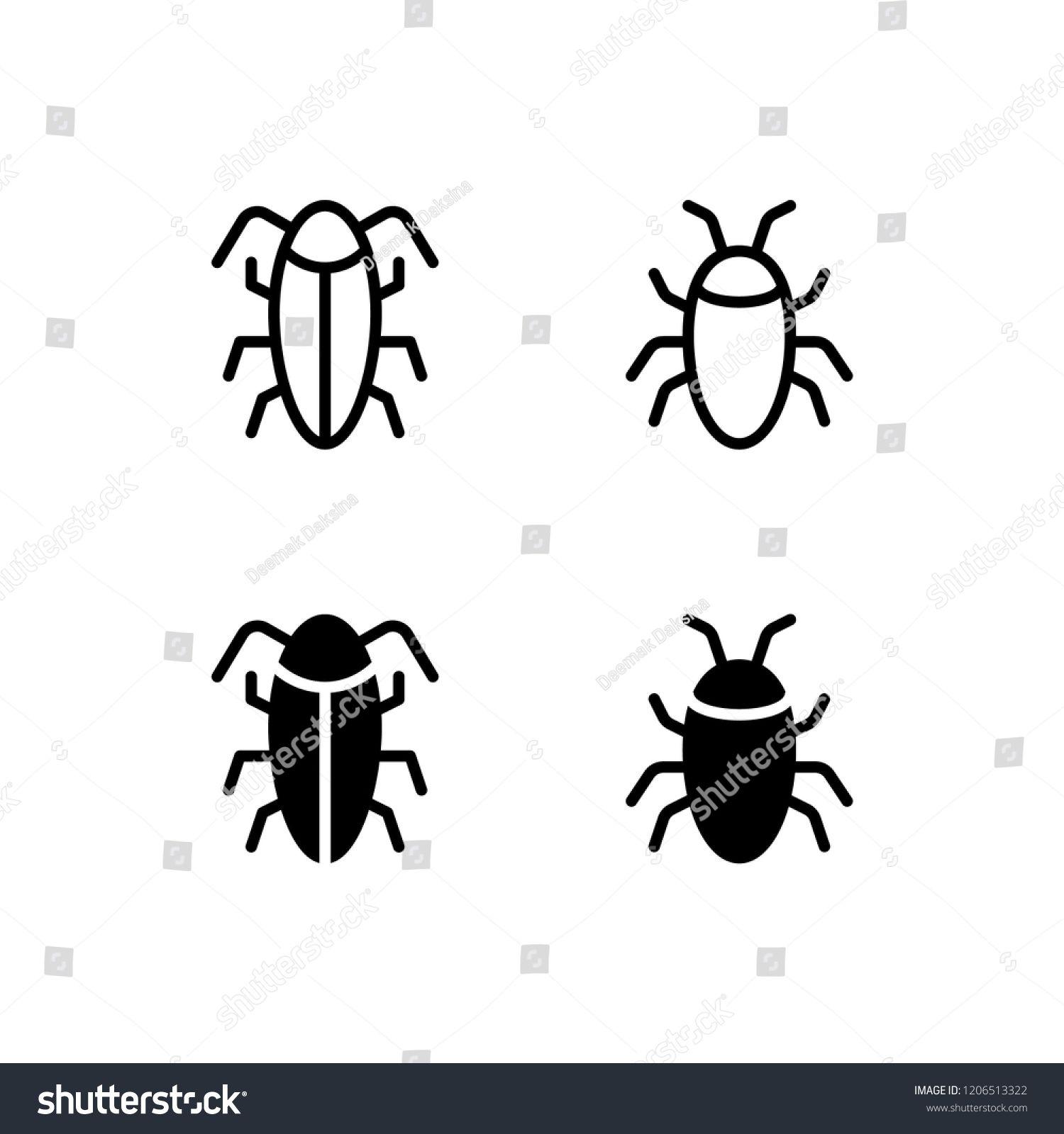 Cockroach Logo - Cockroach Icon Design. cockroach, pest, bug, insect, roach, icon ...