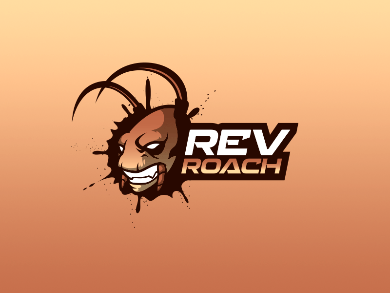 Cockroach Logo - Rev Roach - Logo Design by Kallum Rayner for Creative Grenade on ...