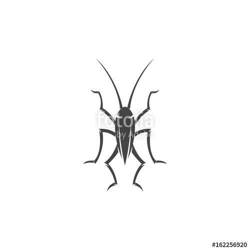 Cockroach Logo - Cockroach icon. Vector logo illustration