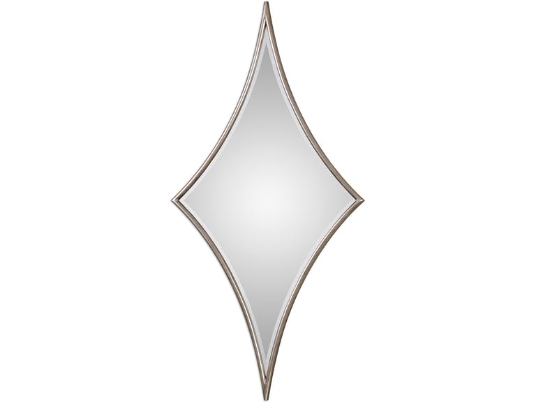 Uttermost Logo - Uttermost Accessories Vesle Silver Diamond Mirror 09125 - Sit 'n ...