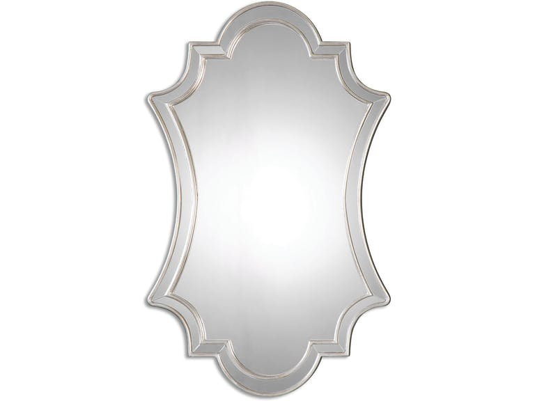 Uttermost Logo - Uttermost Accessories Elara Antiqued Silver Wall Mirror 08134