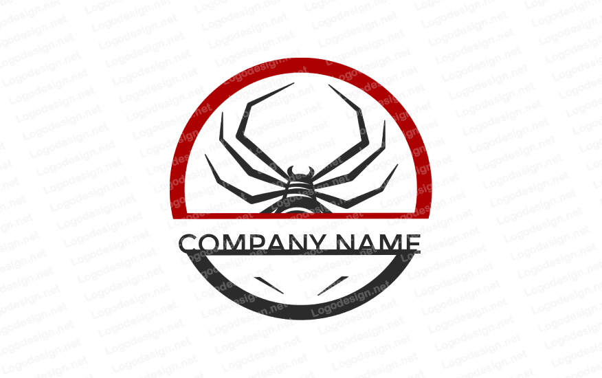 Cockroach Logo - cockroach in corp-orated with circle | Logo Template by LogoDesign.net