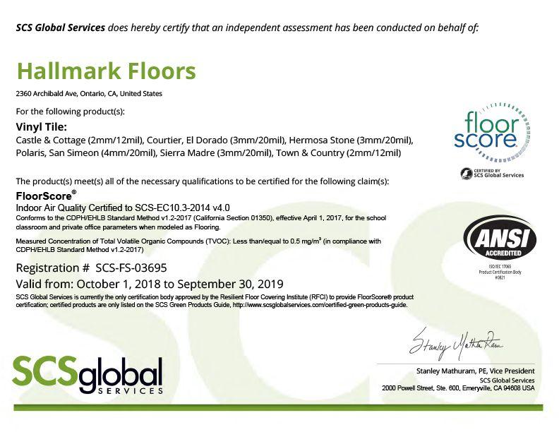 FloorScore Logo - FloorScore Certified