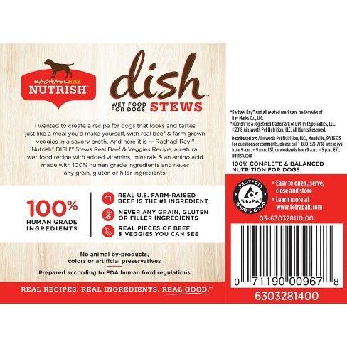 Nutrish Logo - Rachael Ray Nutrish - Stews - Beef & Veggies Recipe - Wet Dog Food - 11oz