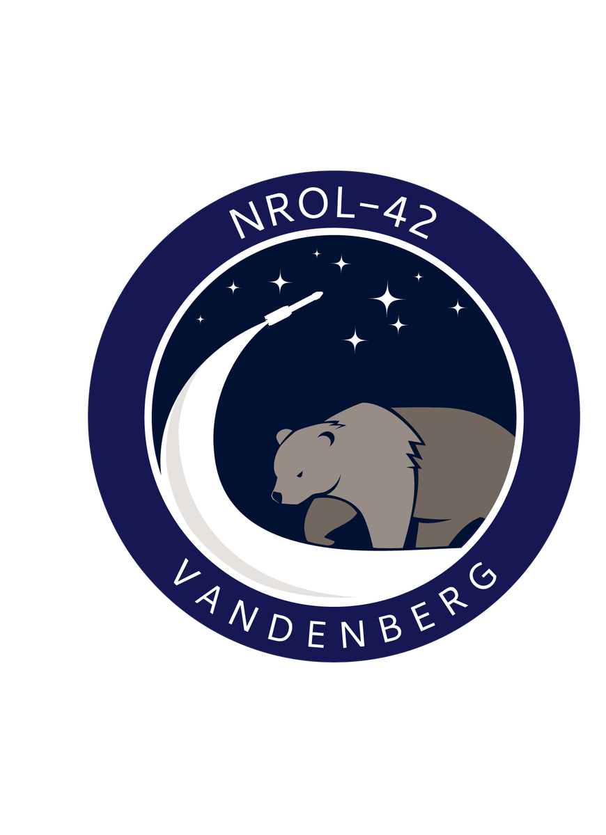 NRO Logo - NRO's our #NROL42 mission logo. Launch is on