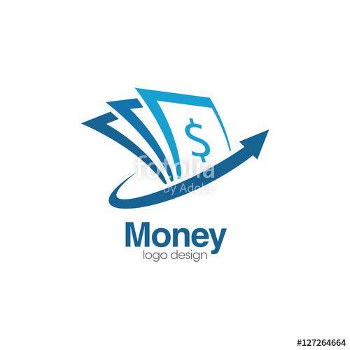 Moeny Logo - Money Creative Concept Logo Design Template Stock image and royalty