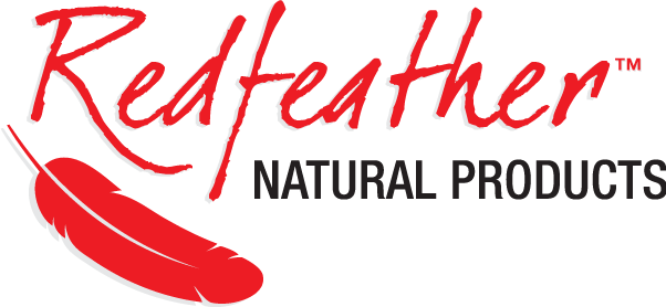 Red Feather Logo - Redfeather Natural Products. Helping you live pain free, Naturally!