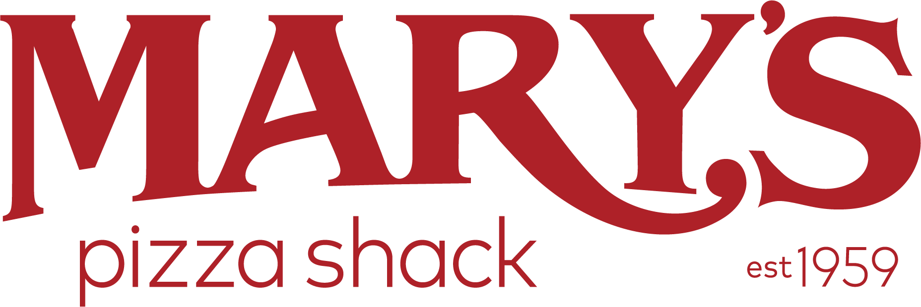 Mary's Logo - Home - Mary's Pizza Shack
