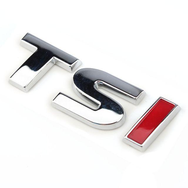 TSI Logo - US $6.99. OEM Chrome Emblem Red Badge Sticker TSI Logo For VW Jetta Golf Passat Beetle In Emblems From Automobiles & Motorcycles On Aliexpress.com