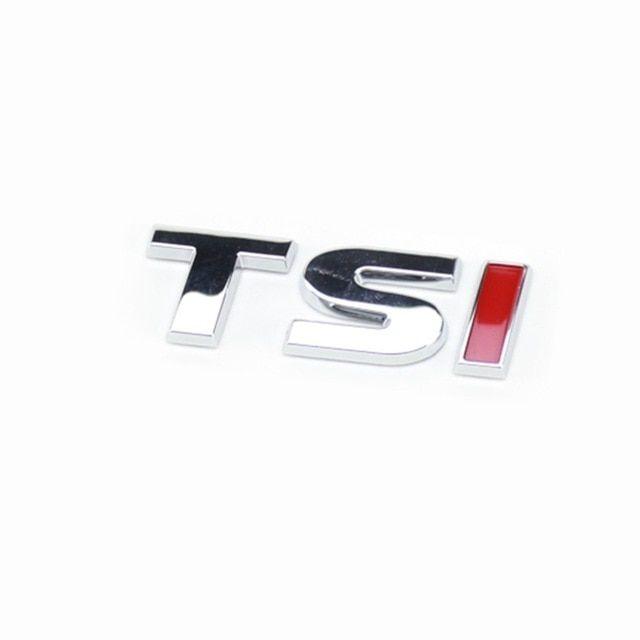 TSI Logo - US $5.99 |New OEM Chrome Emblem TSI Logo for VW JETTA GOLF TIGUAN PASSAT  BEETLE CC TOURAN on Aliexpress.com | Alibaba Group