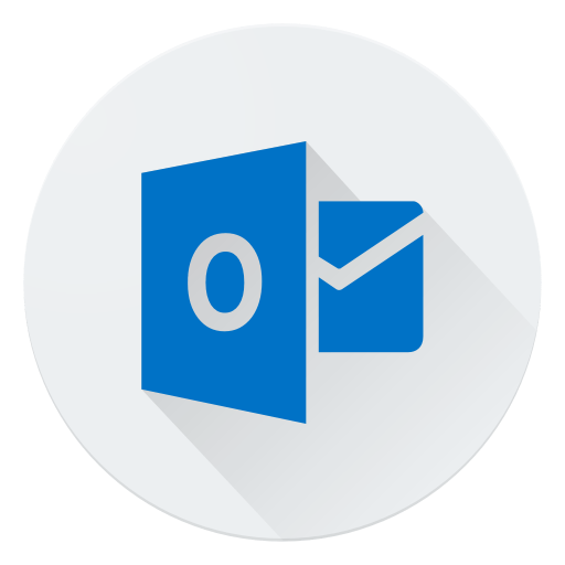 Outlook Logo - Communication icon, information icon, gmail icon, logo icon, symbol
