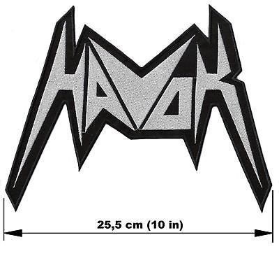 Havok Logo - HAVOK logo BACK PATCH embroidered NEW thrash metal | eBay