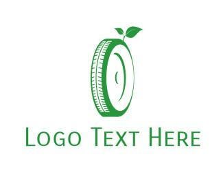 Tyre Logo - Eco Green Tyre Logo