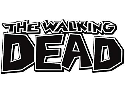 Dead Logo - The Walking Dead Comic Book Logo - Vinyl Decal