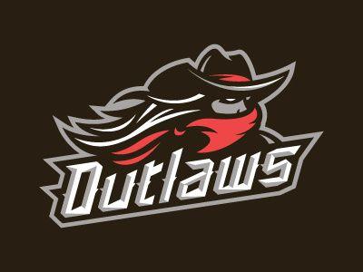 Outlaws Logo - Outlaws Hockey Logo by Jen Harley | Dribbble | Dribbble