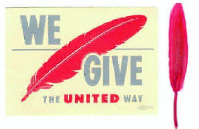Red Feather Logo - THE RED FEATHER SYMBOL - United Way of Greater New Haven