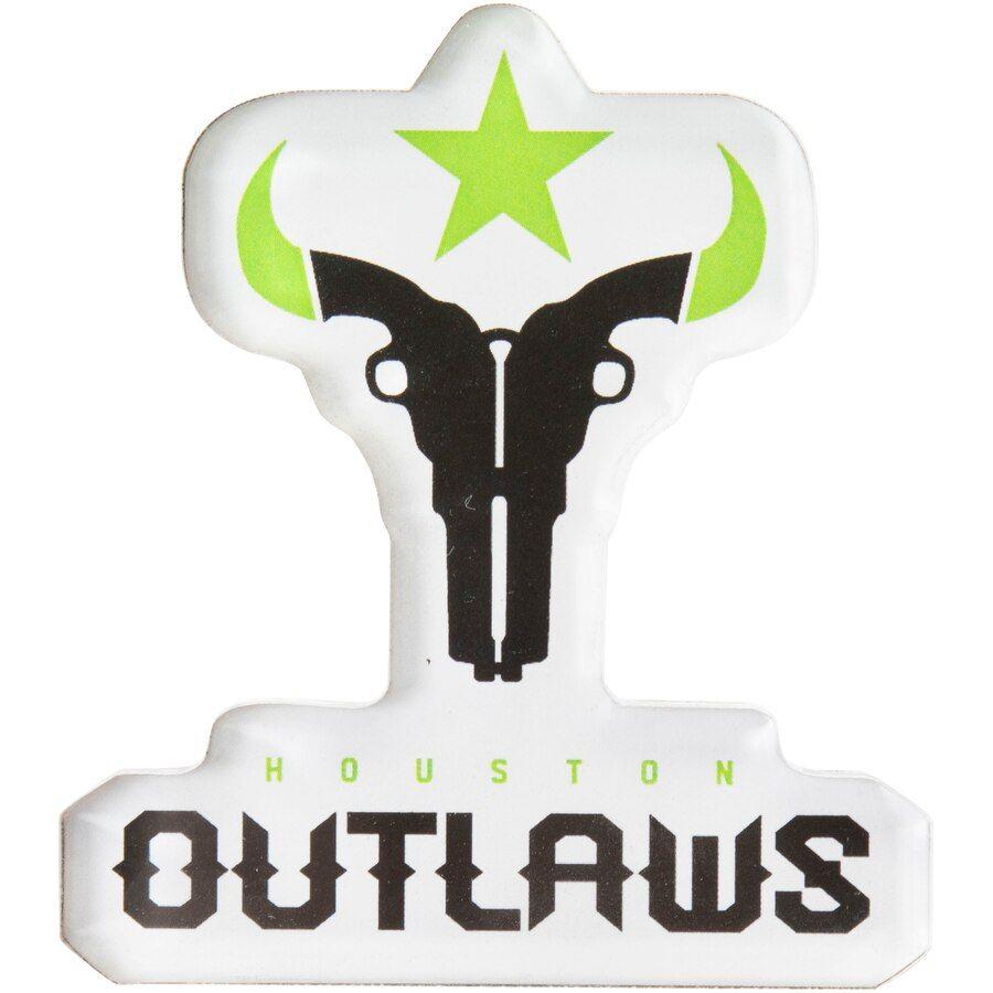Outlaws Logo - Houston Outlaws Overwatch League Team Logo Die Cut Magnet