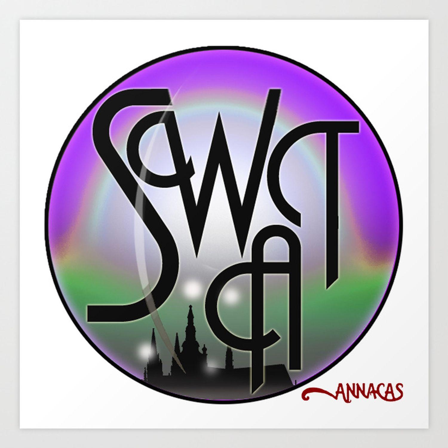 Swat Logo - SWAT logo Art Print