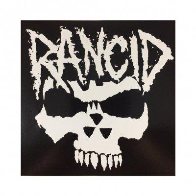 Rancid Logo - Angry Skull Sticker