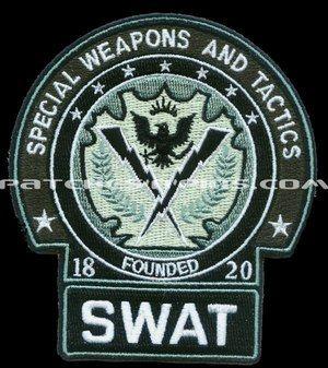 Swat Logo - Batman Begins; SWAT Logo Patch