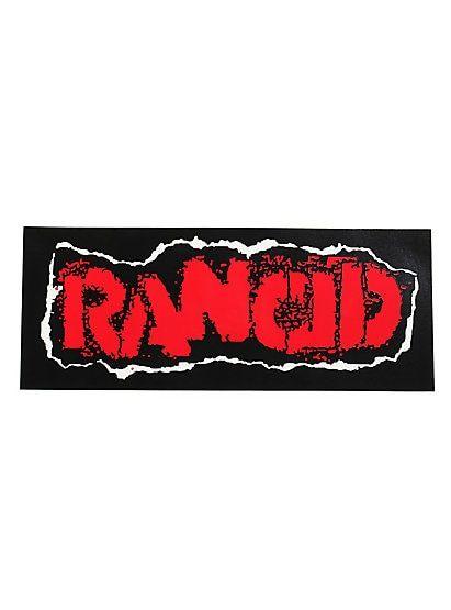 Rancid Logo - Rancid Logo Sticker