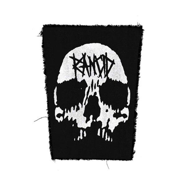 Rancid Logo - Tattered Skull Back Patch