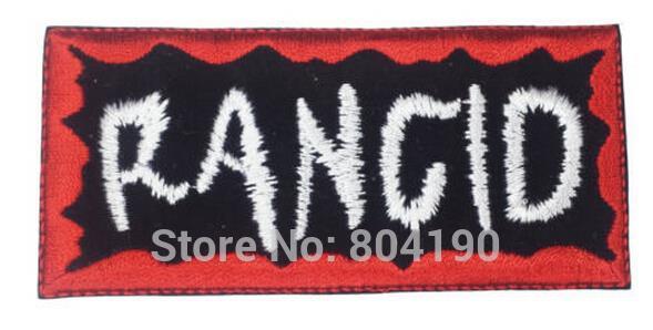 Rancid Logo - US $69.0. RANCID Logo Music Band Iron On Sew On Patch Heavy Metal Tshirt TRANSFER MOTIF APPLIQUE Rock Punk Badge In Patches From Home & Garden