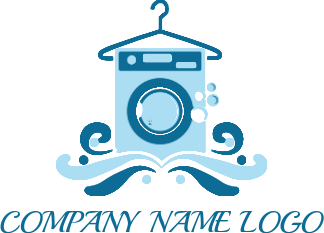 Washer Logo - Cartoon laundry washer | Logo Template by LogoDesign.net