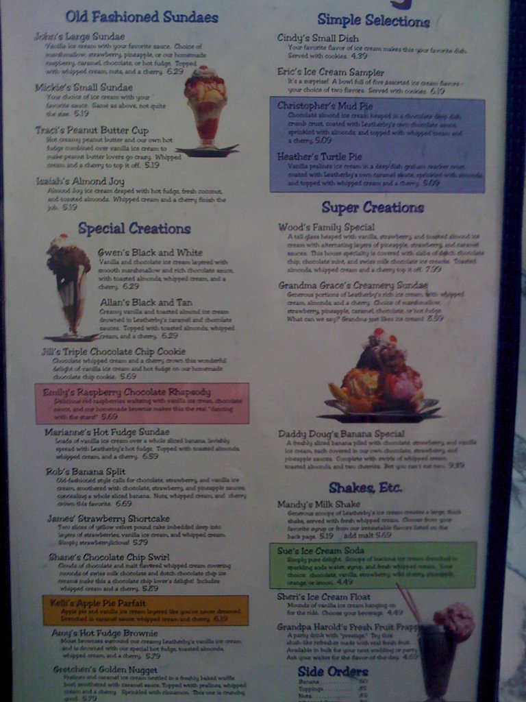 Leatherby's Logo - Leatherby's Family Creamery Menu - Urbanspoon/Zomato