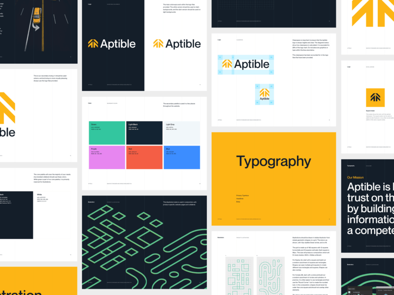 Aptible Logo - Aptible Brand Guidelines by JT Grauke for Focus Lab on Dribbble