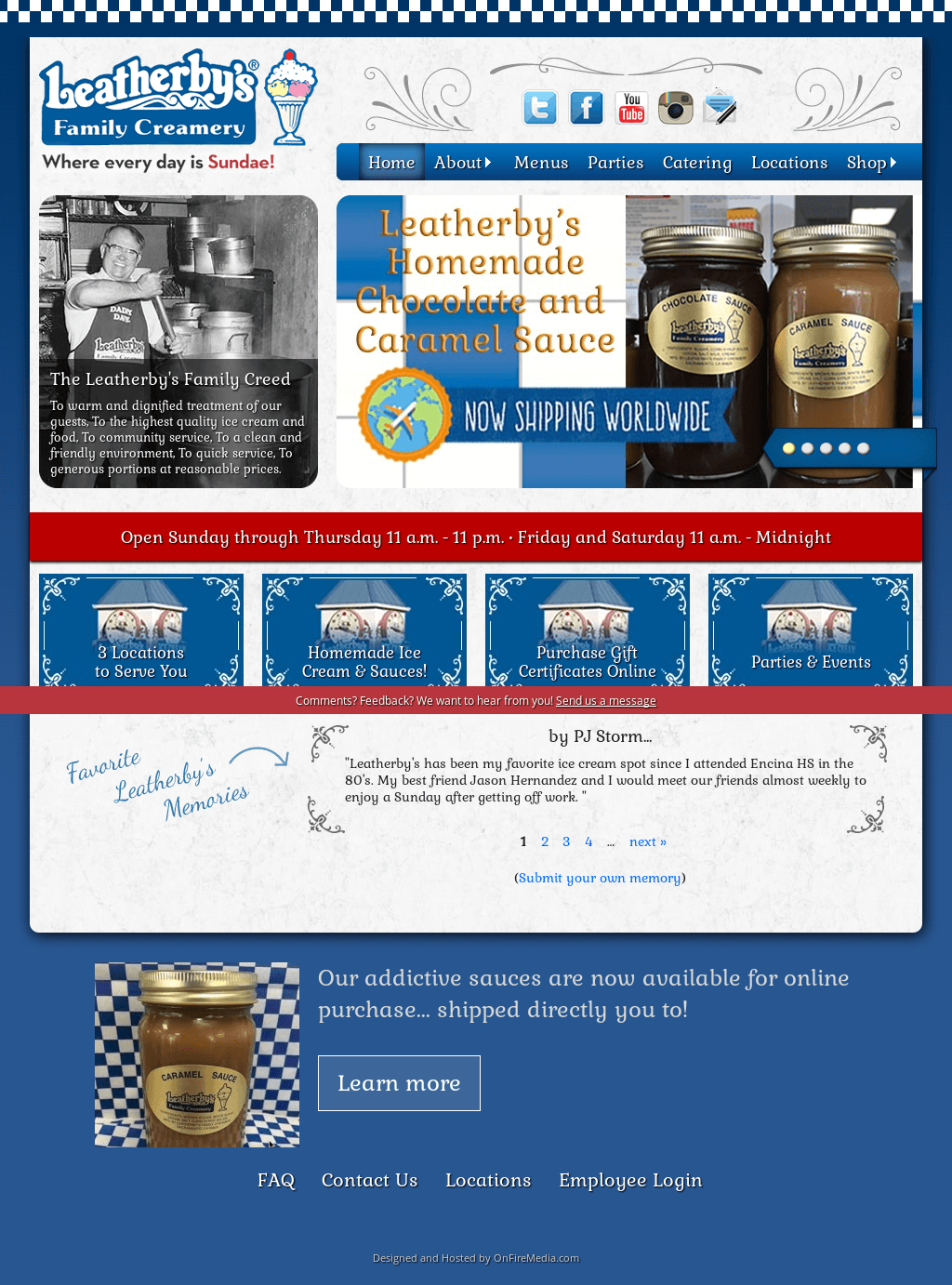 Leatherby's Logo - Leatherby's Family Creamery Competitors, Revenue and Employees ...