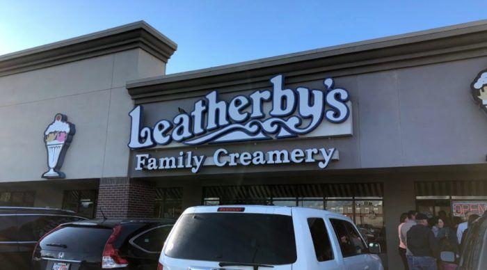 Leatherby's Logo - Leatherby's Family Creamery Is An Ice Cream Parlor In Utah That's ...