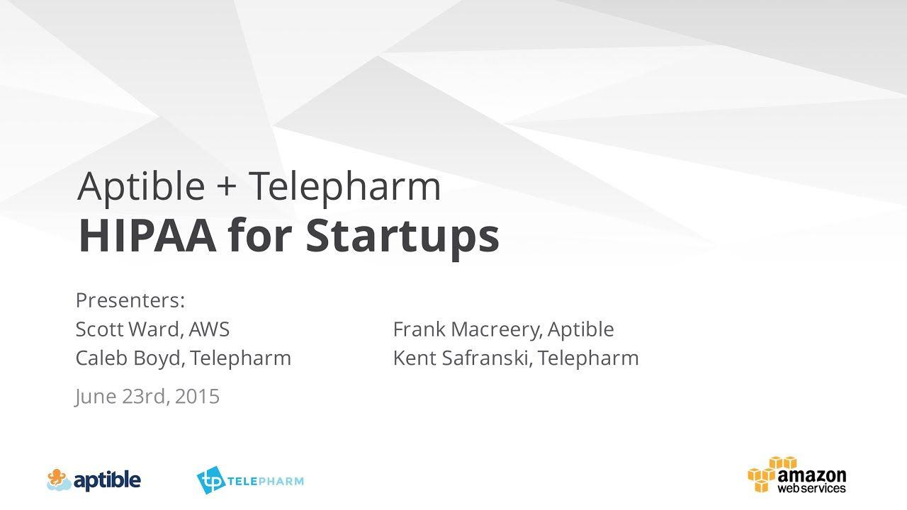 Aptible Logo - Aptible + AWS + Telepharm: HIPAA for Startups