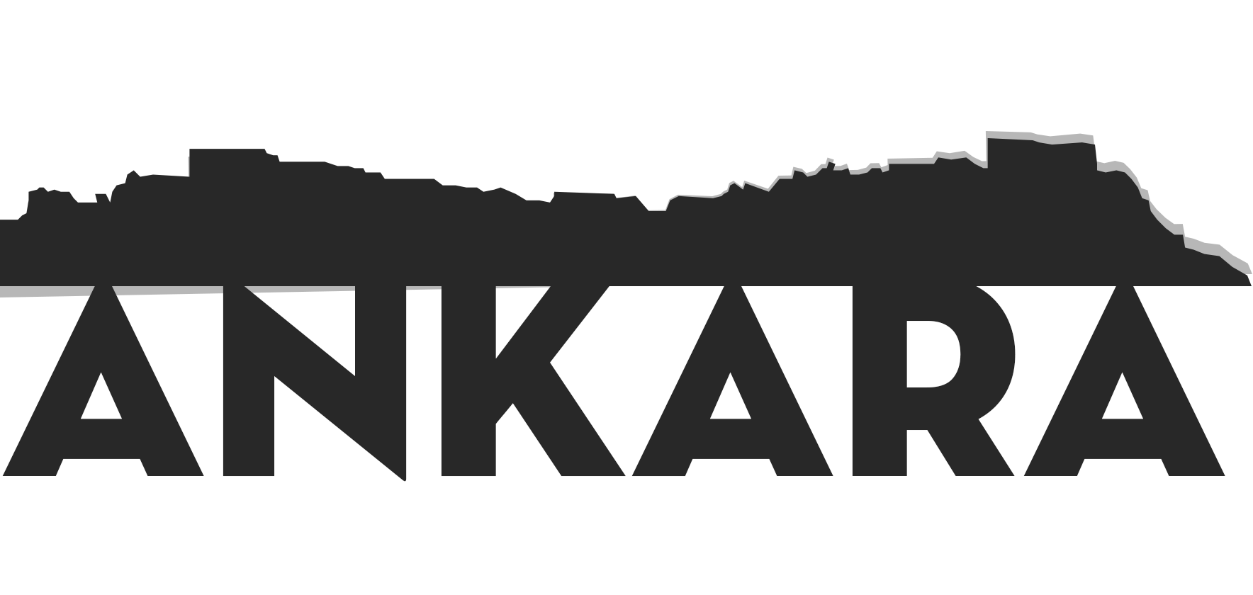 Ankara Logo - Wallpaper : illustration, text, logo, Turkey, brand, Ankara Castle ...