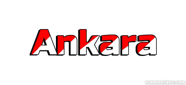 Ankara Logo - Turkey Logo. Free Logo Design Tool from Flaming Text