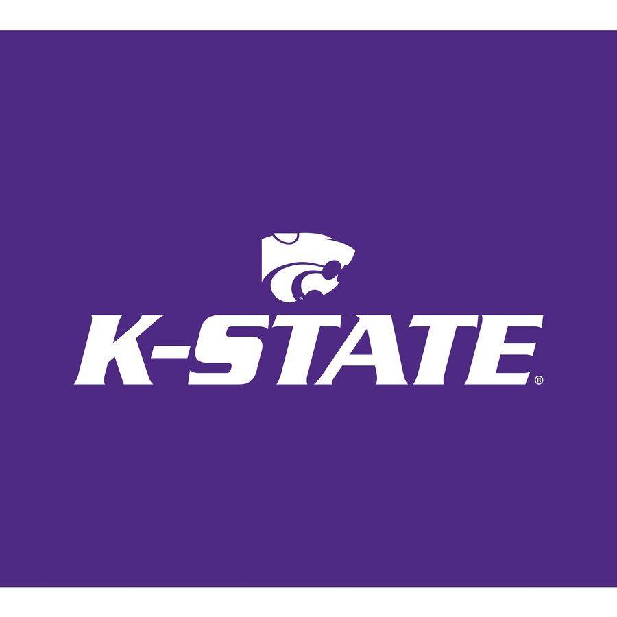 K-State Logo - Kansas State Wildcats 7' x 8' Logo Single Garage Door Decor