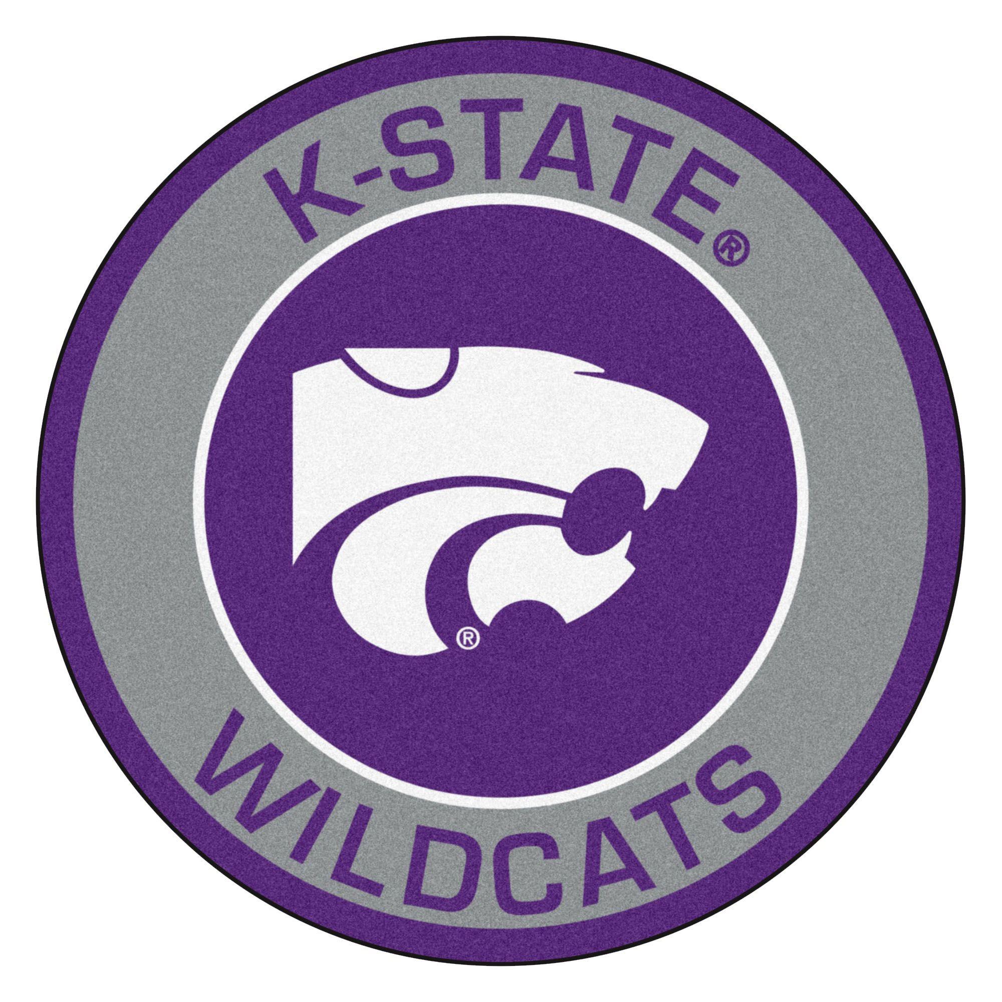 K-State Logo - Kansas State University Wildcats Logo Roundel Mat - 27