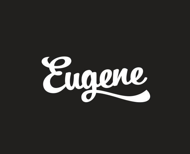 Eugene Logo - Eugene | #logo #design | typography | Logo design template ...