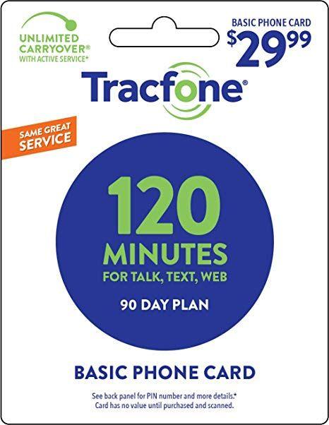 Trackfone Logo - Tracfone 120 Minutes / Units for 90 Days - Tracfone Nationwide Prepaid  Wireless Refill Pin (Mail Delivery)