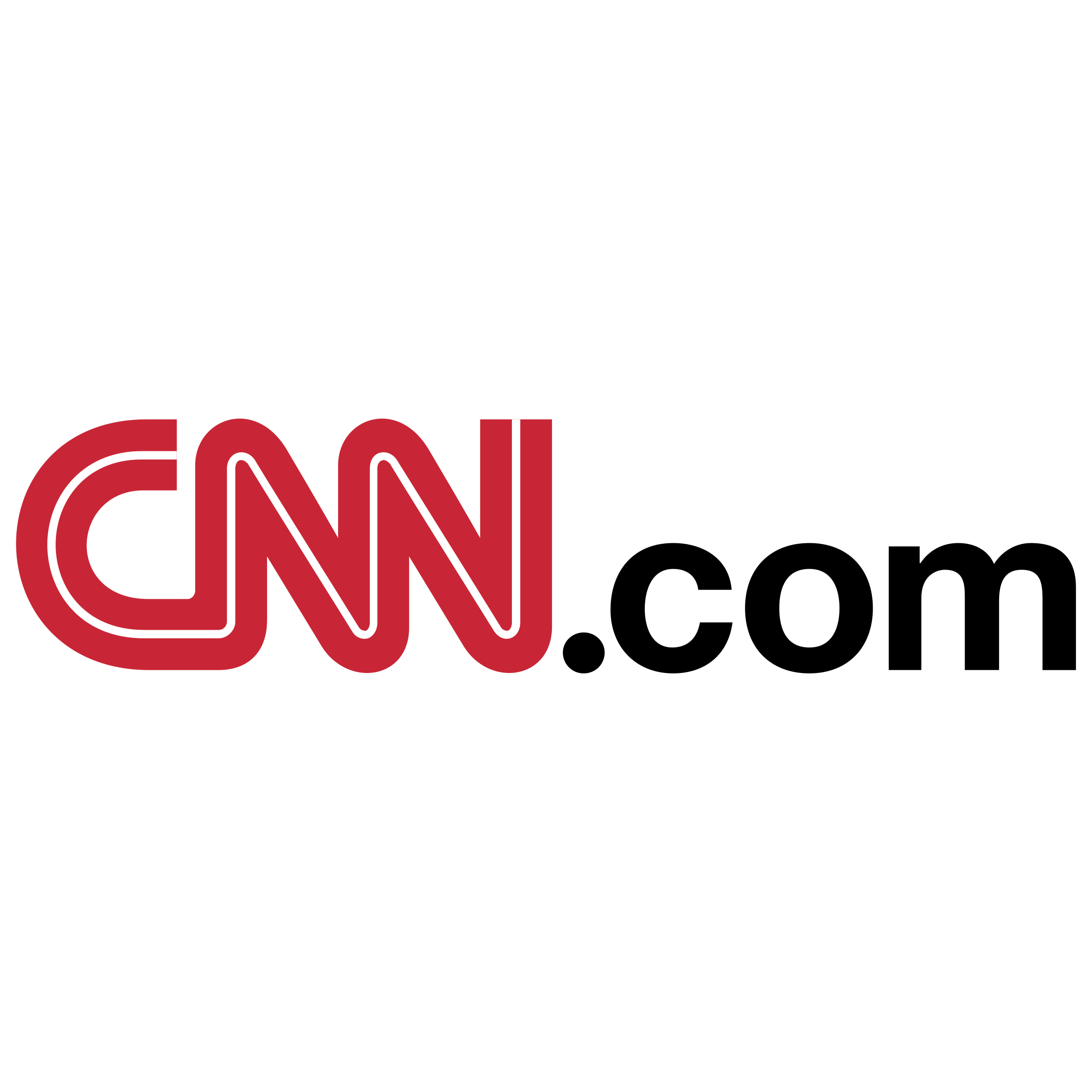 Cnn.com Logo - CNN com Logo PNG Transparent & SVG Vector