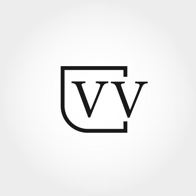 VV Logo - Initial Letter VV Logo Template Design Template for Free Download