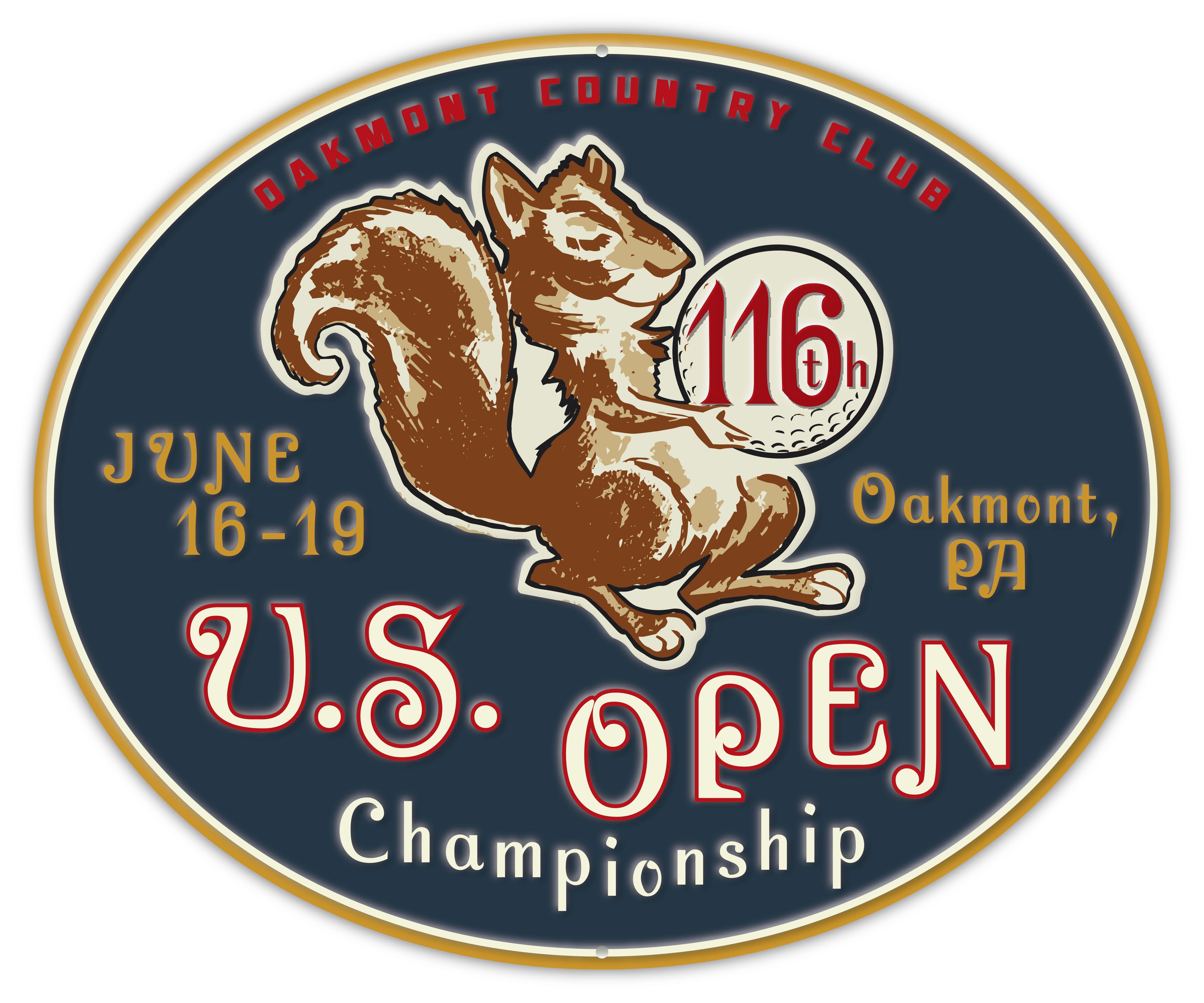 Oakmont Logo - 2016 U.S. Open - Oakmont Country Club - Pub Sign