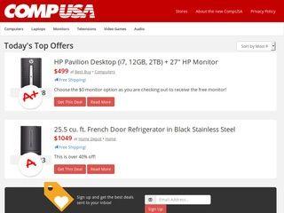 CompUSA Logo - CompUSA / Systemax Reviews Reviews of Compusa.com