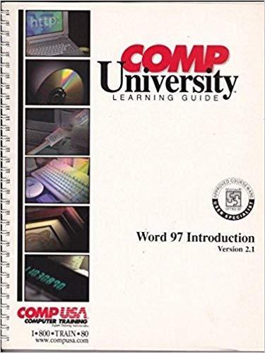 CompUSA Logo - COMP UNIVERSITY LEARNING GUIDE [ WORD 97 INTRODUCTION VERSION 2.1 ...