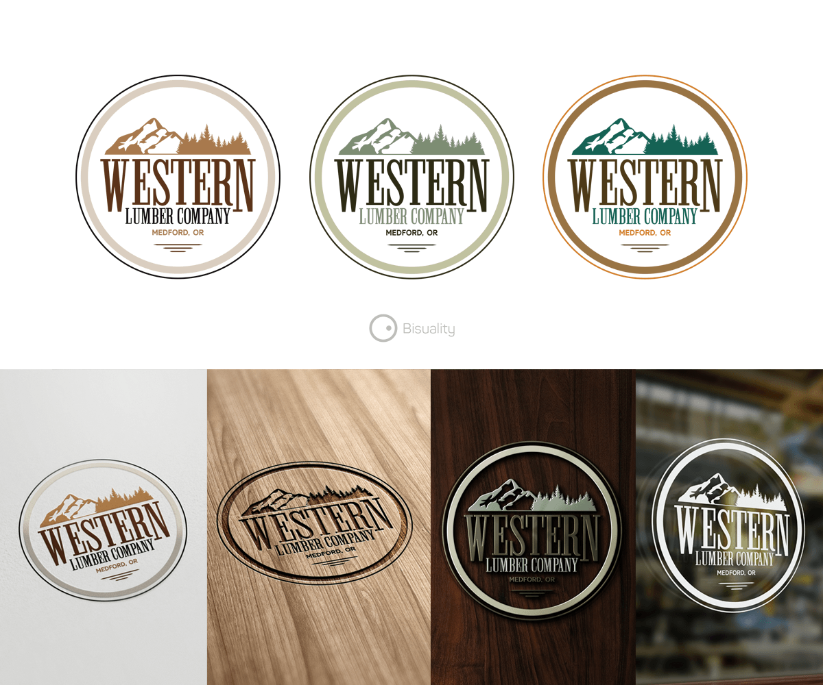 Lumber Logo - Elegant, Playful, It Company Logo Design for Western Lumber Company ...