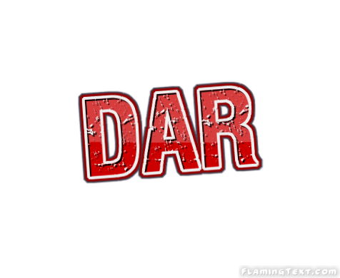 Dar Logo - Dar Logo. Free Name Design Tool from Flaming Text